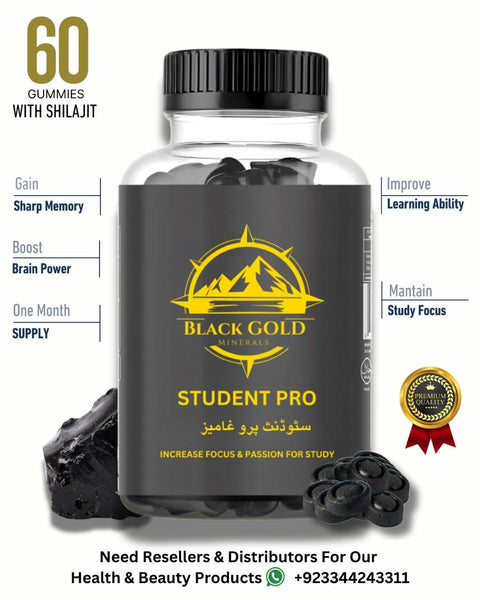 Studen Pro Gummies: Boosts hormones that enhance focus, strengthen memory, and improve problem-solving ability for faster learning